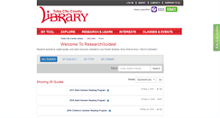 Desktop Screenshot of guides.tulsalibrary.org